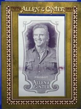 Jeff Probst [Framed Mini Printing Plate] #251