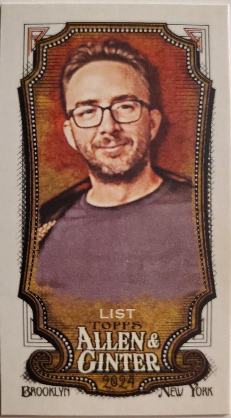 Joe List [Back Mini] #290