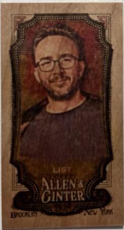 Joe List [Wood Mini] #290
