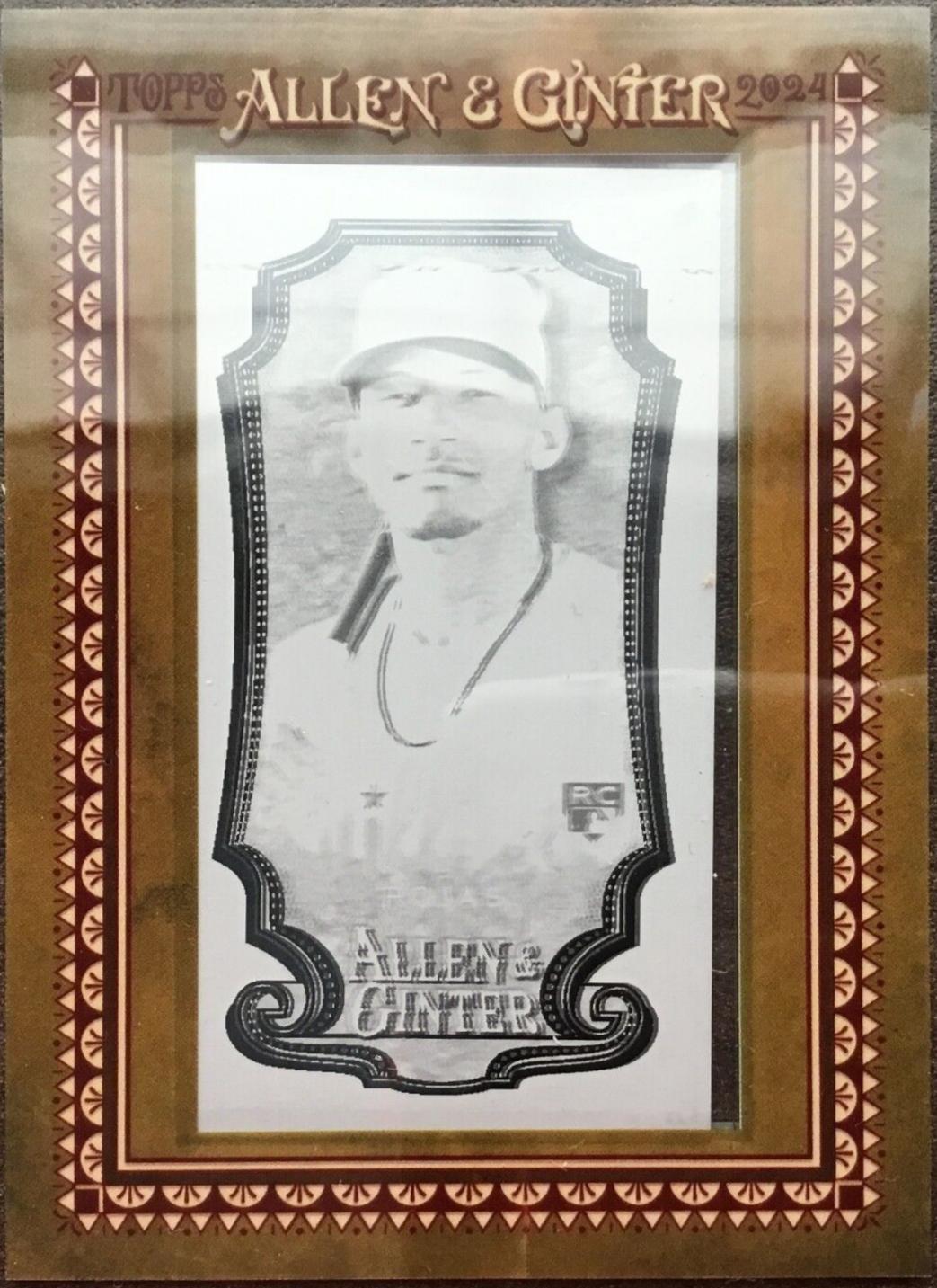 Johan Rojas [Framed Mini Printing Plate] #69