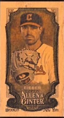 Shane Bieber [Wood Mini] #341