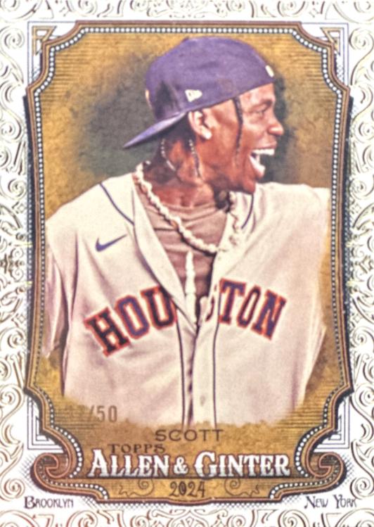 Travis Scott [Gold Foil Filagree] #274