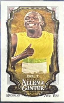 Usain Bolt [Framed Mini Printing Plate] #208
