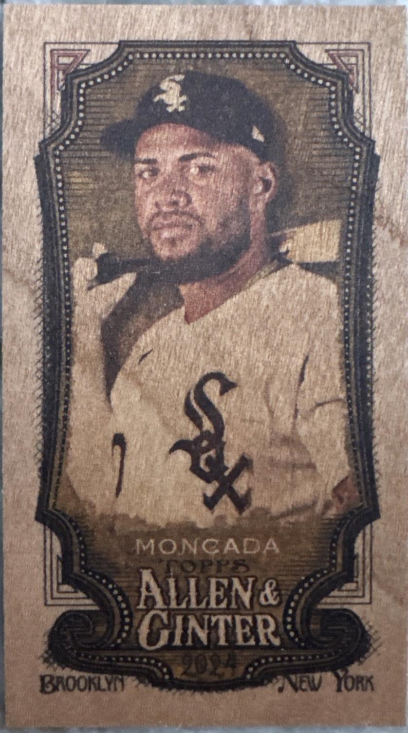 Yoan Moncada [Wood Mini] #61