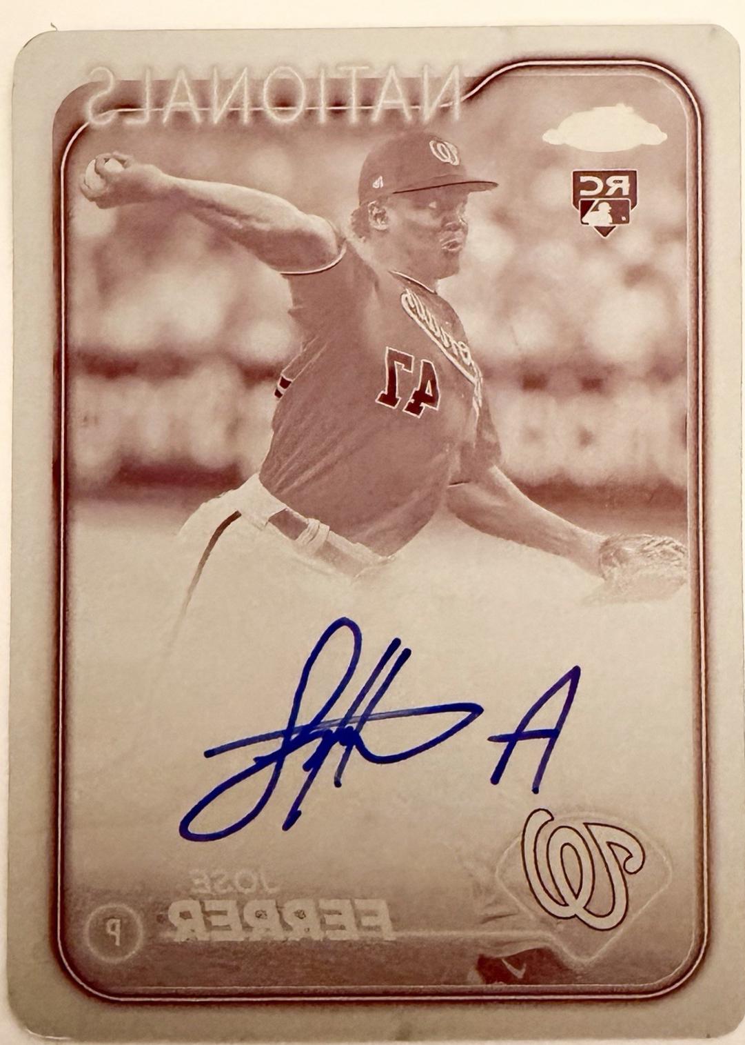 Jose Ferrer [Printing Plate] #RA-JOF