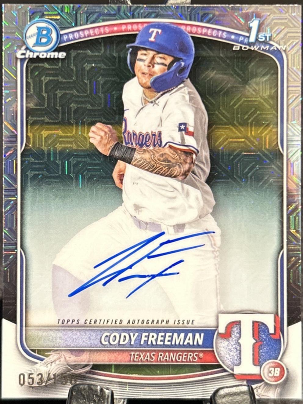 Cody Freeman [Yellow Mojo] #CPA-CFR