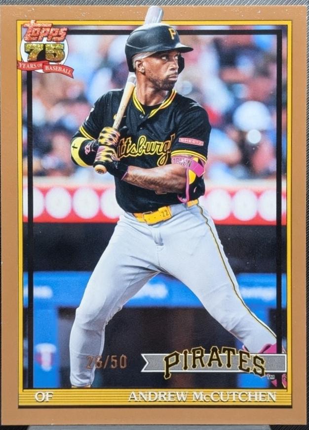 Andrew McCutchen [Gold] #T91-40