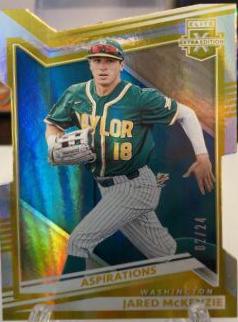 Jared McKenzie [Aspirations Die Cut Gold] #141