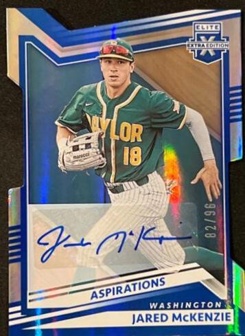 Jared McKenzie [Aspirations Die Cut Signature] #141