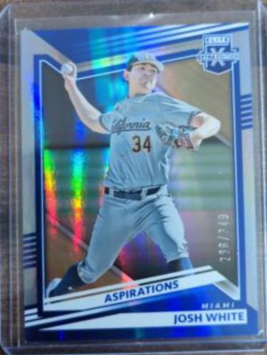 Josh White [Aspirations Blue] #142