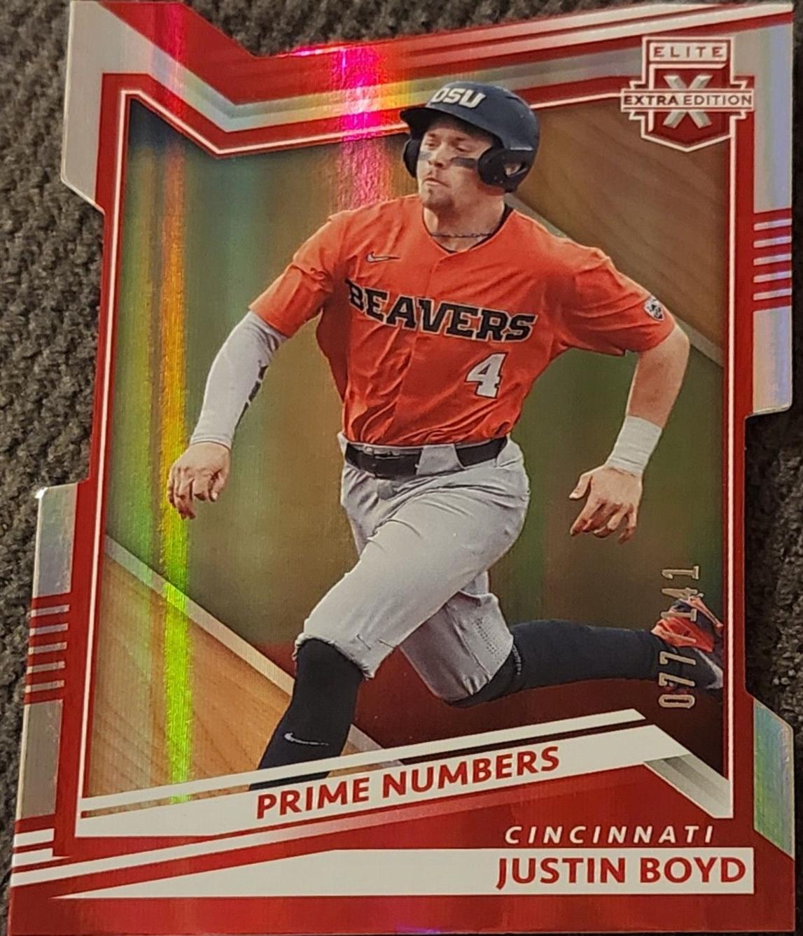 Justin Boyd [Prime Numbers B Die Cut] #73