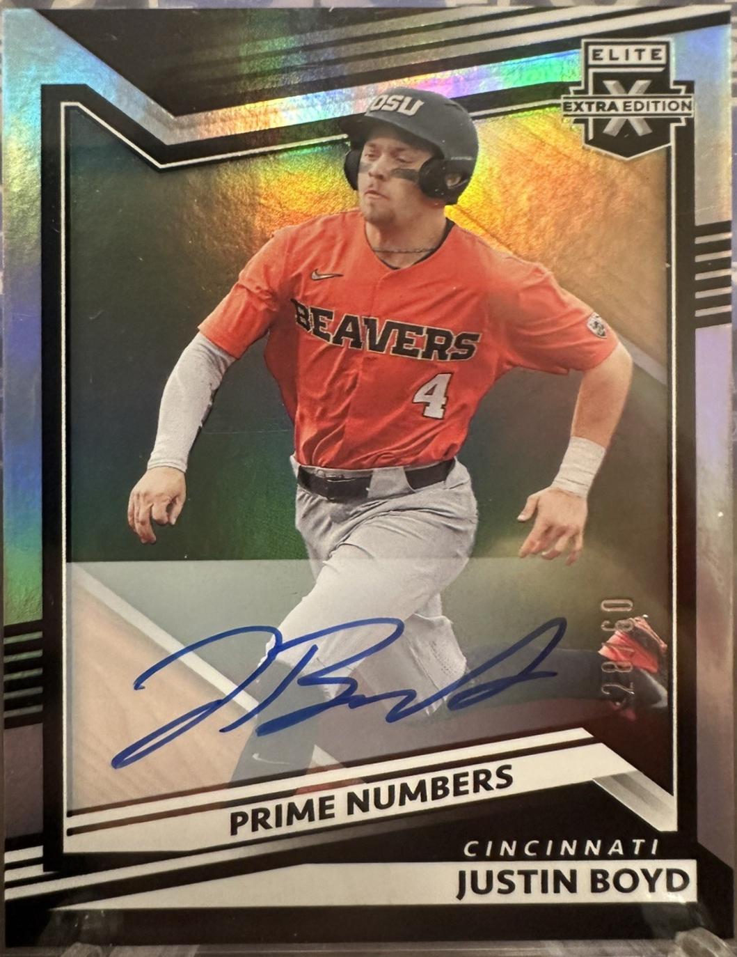Justin Boyd [Prime Numbers Signature B] #73