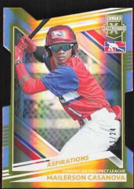 Mailerson Casanova [Aspirations Die Cut Gold] #198