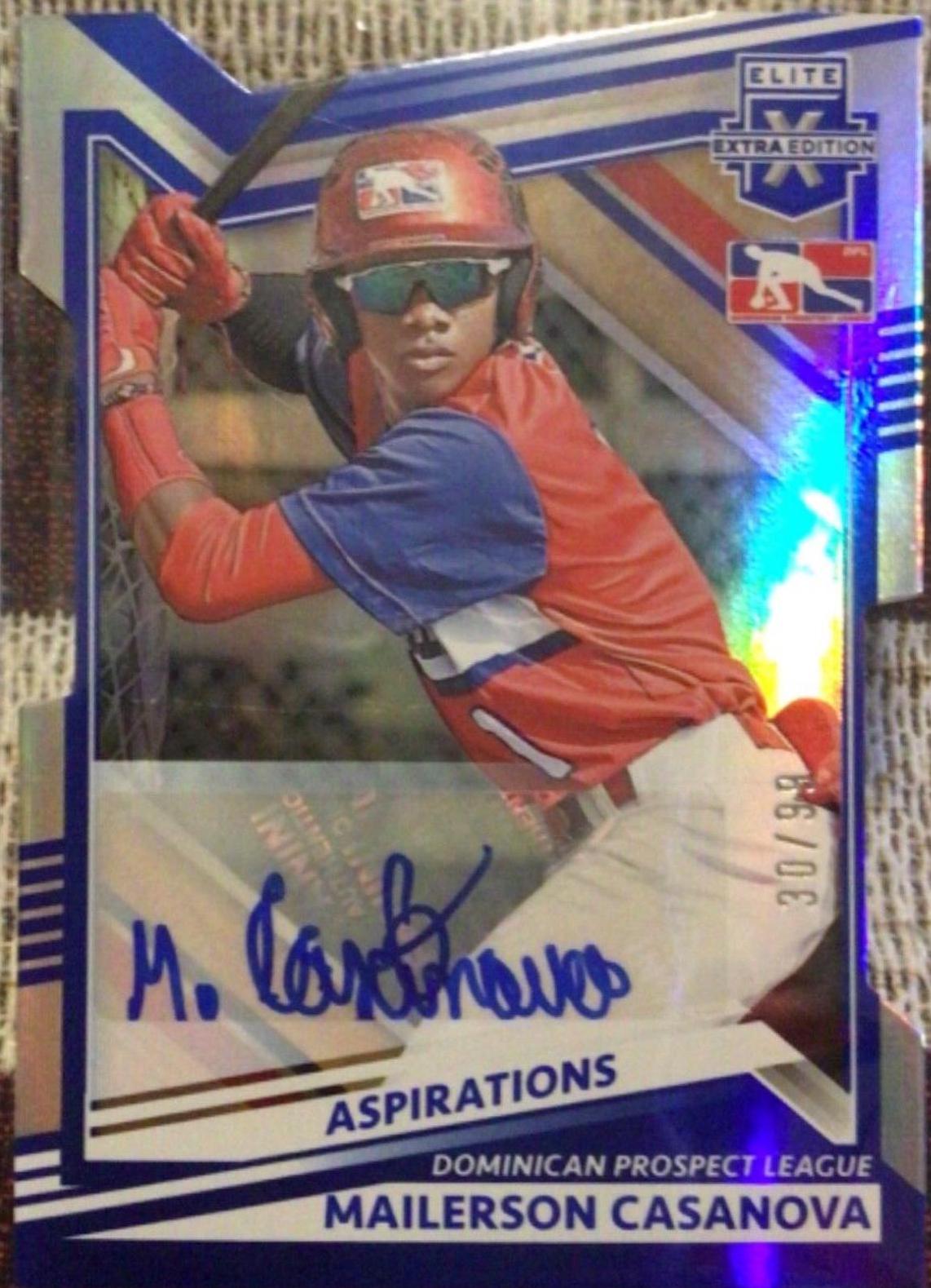 Mailerson Casanova [Aspirations Die Cut Signature] #198