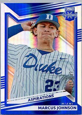 Marcus Johnson [Aspirations Blue] #112