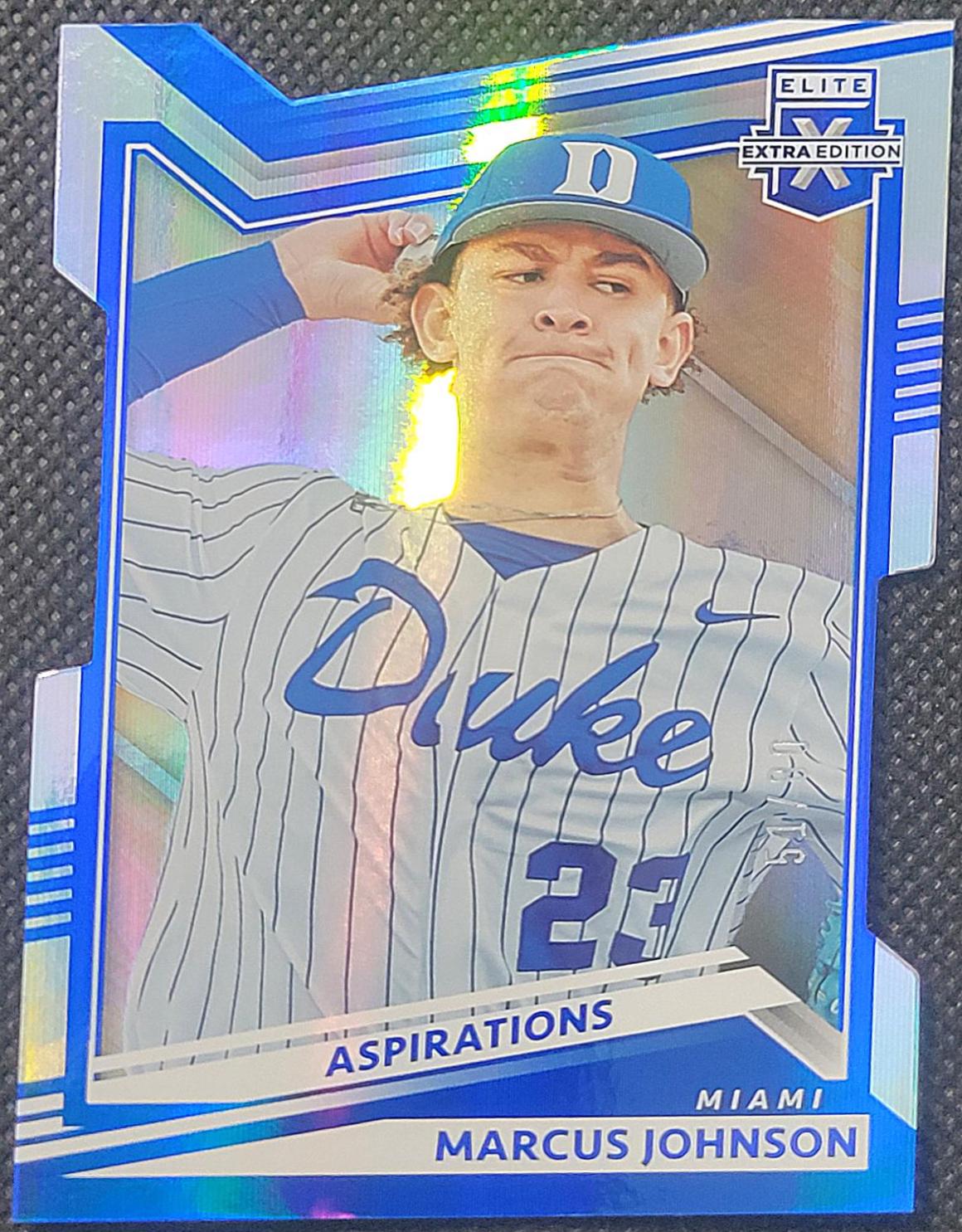 Marcus Johnson [Aspirations Die Cut] #112