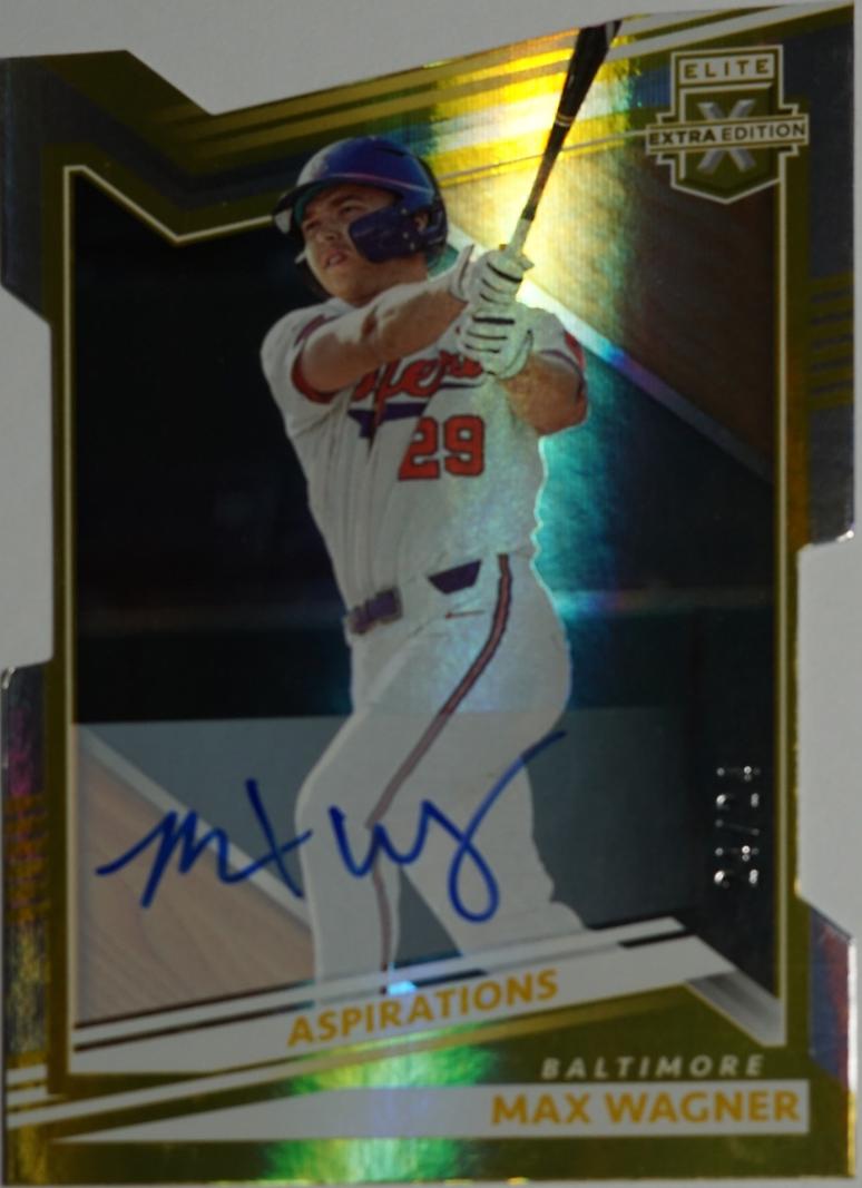Max Wagner [Aspirations Die Cut Gold] #42