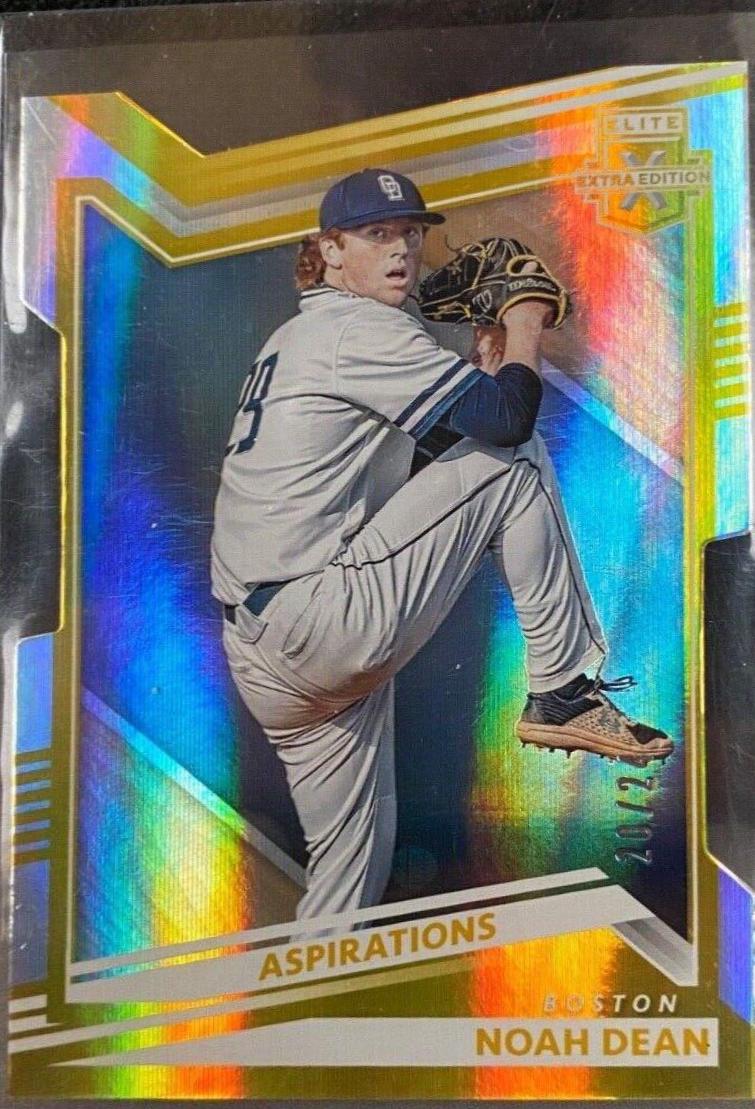 Noah Dean [Aspirations Die Cut Gold] #159