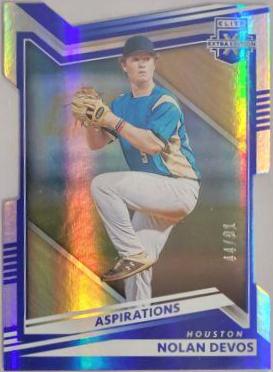 Nolan DeVos [Aspirations Die Cut] #163