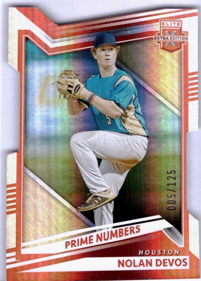 Nolan DeVos [Prime Numbers B Die Cut] #163