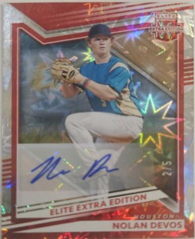 Nolan DeVos [Red Signature] #163