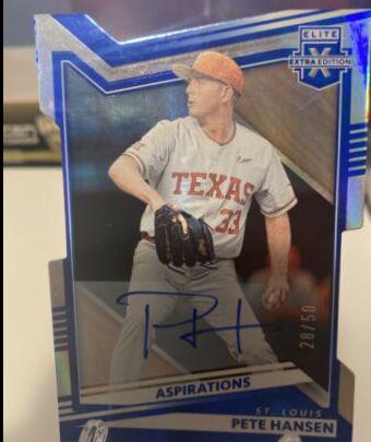 Pete Hansen [Aspirations Die Cut Signature] #97
