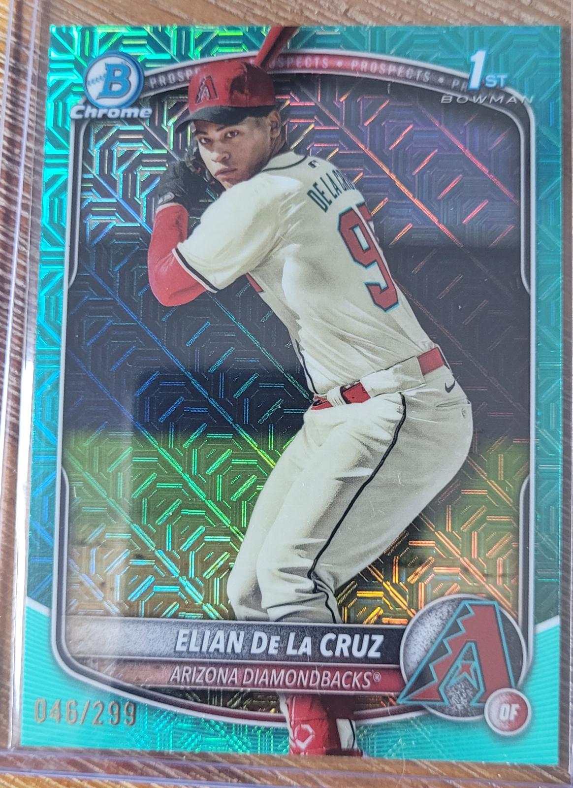 Elian De La Cruz [Aqua Mega Refractor] #BCP-249