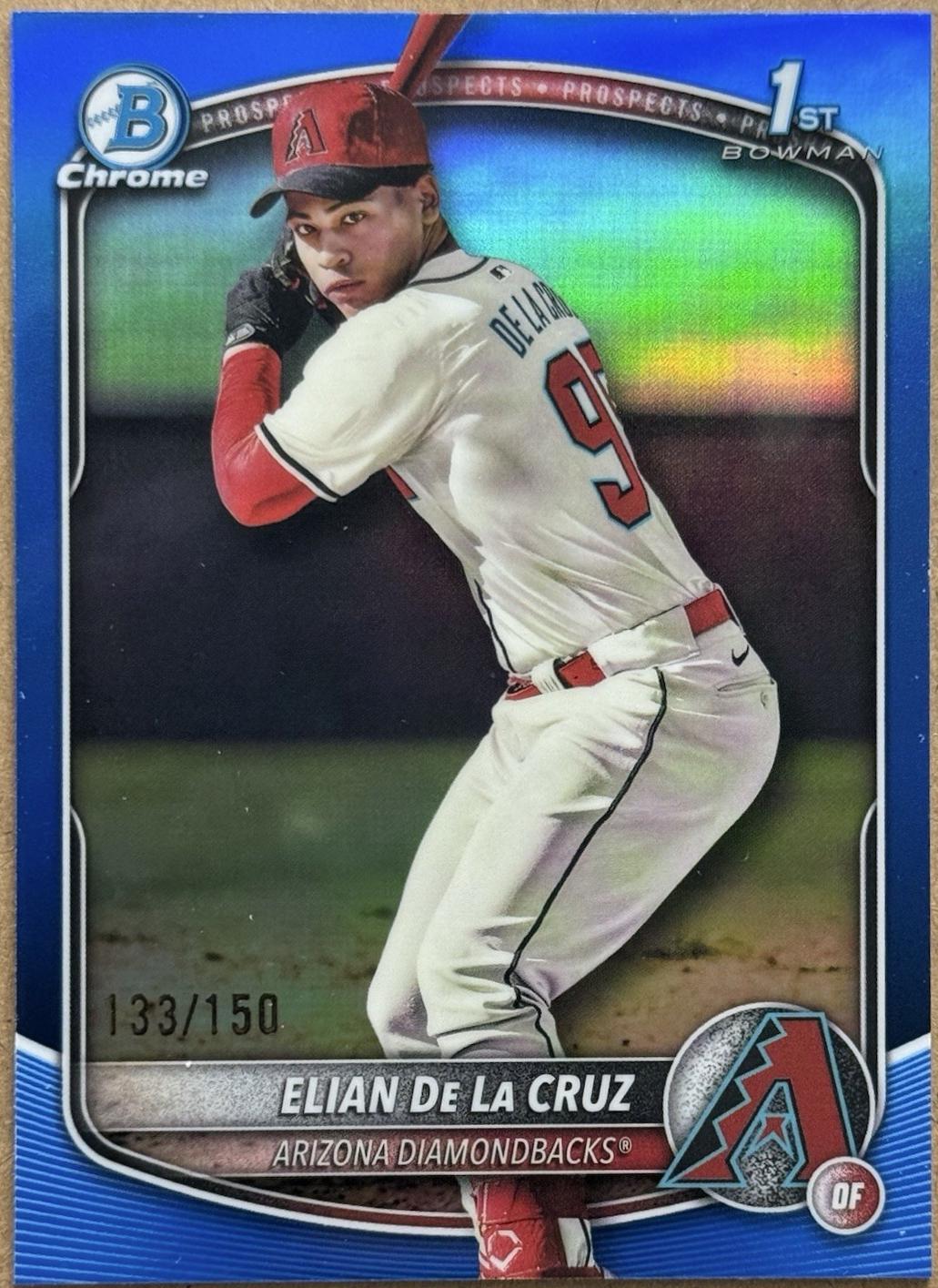 Elian De La Cruz [Blue Mega Refractor] #BCP-249