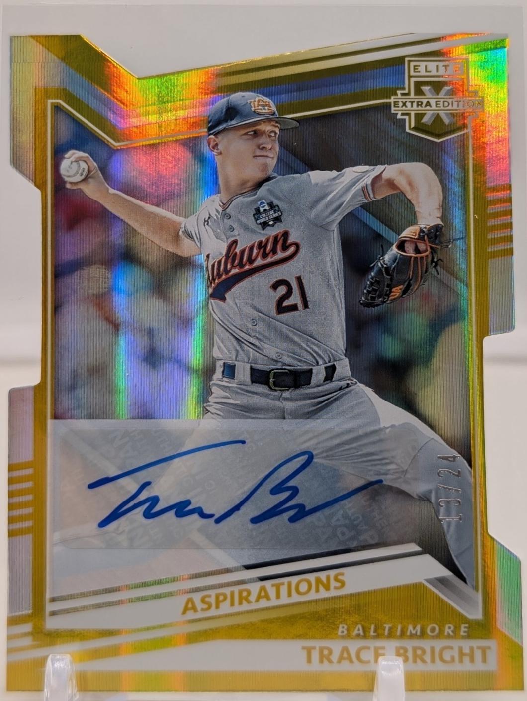 Trace Bright [Aspirations Die Cut Gold] #137