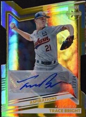 Trace Bright [Aspirations Die Cut Signature Gold] #137