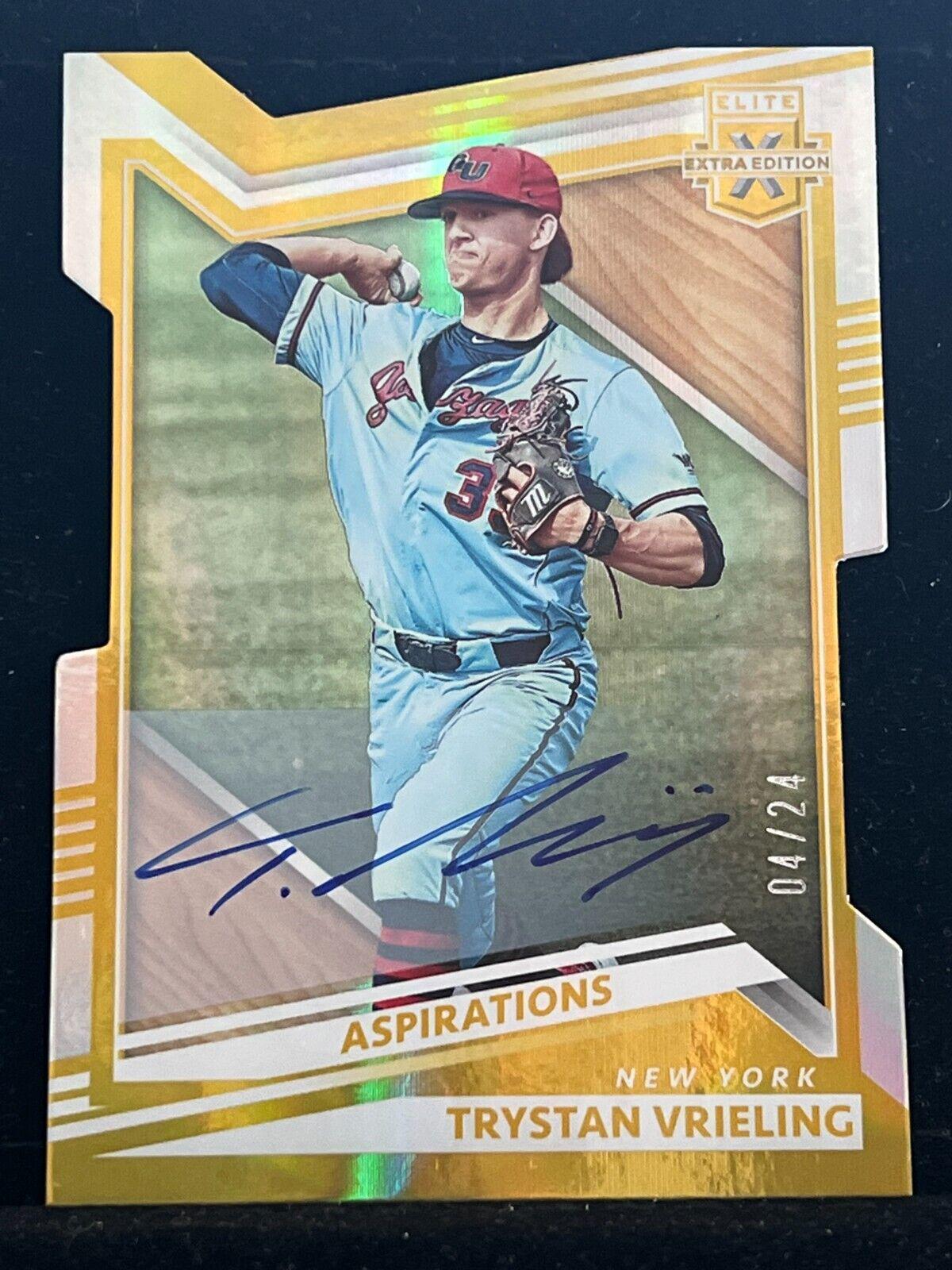 Trystan Vrieling [Aspirations Die Cut Signature Gold] #100