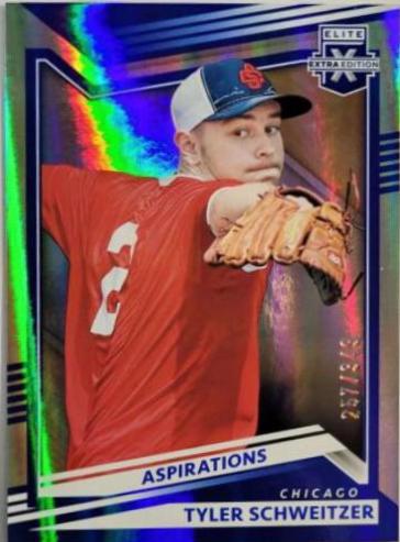 Tyler Schweitzer [Aspirations Blue] #161