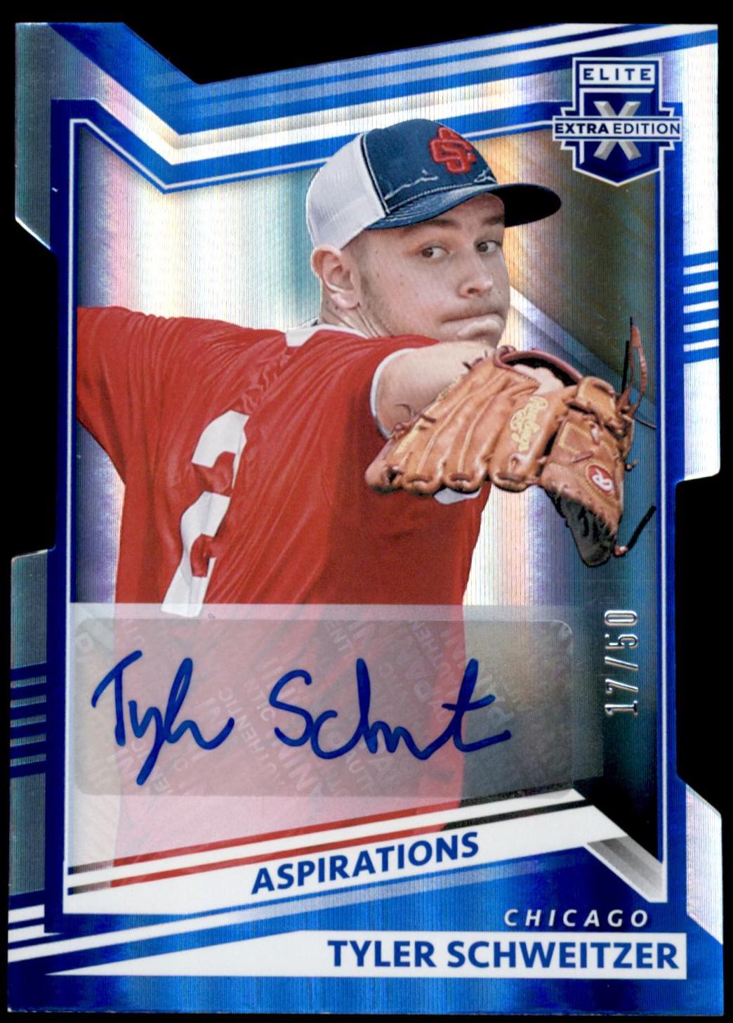 Tyler Schweitzer [Aspirations Die Cut Signature] #161