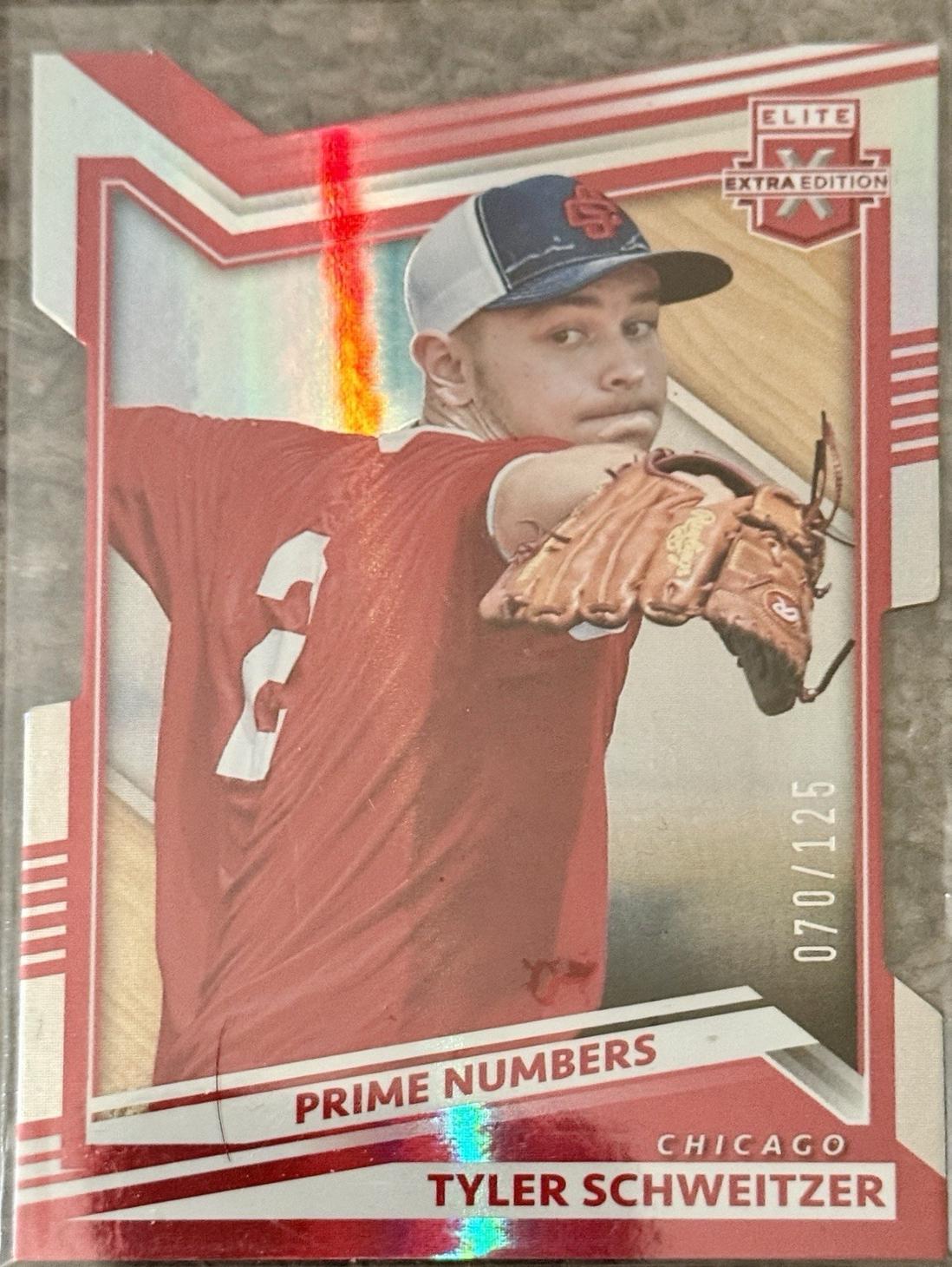 Tyler Schweitzer [Prime Numbers B Die Cut] #161
