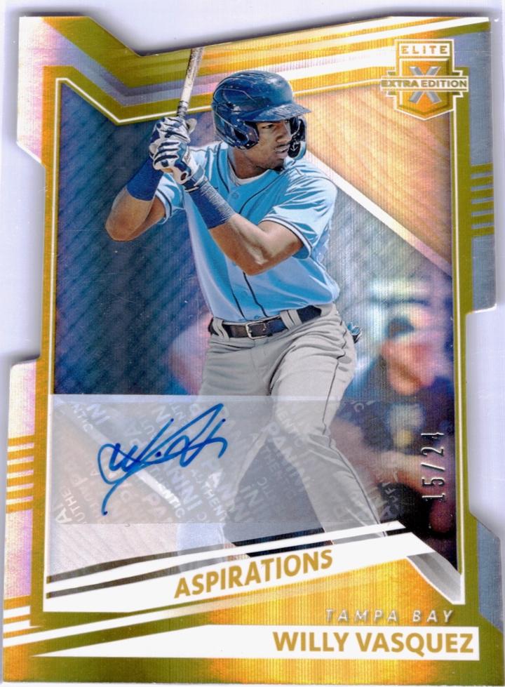 Willy Vasquez [Aspirations Die Cut Gold] #169