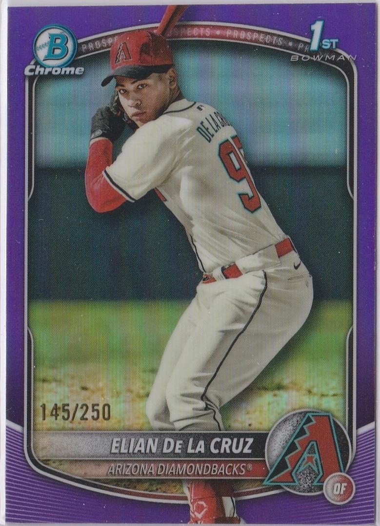 Elian De La Cruz [Purple Mega Refractor] #BCP-249