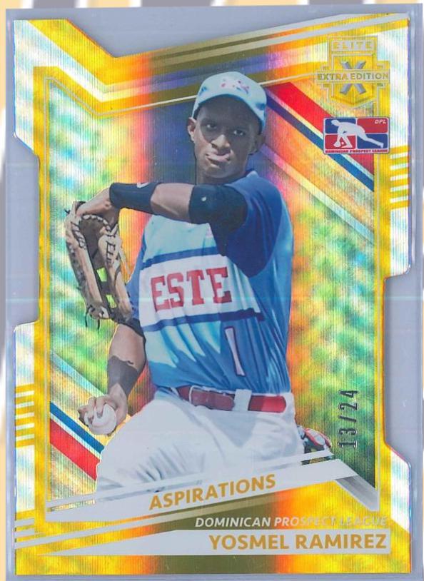 Yosmel Ramirez [Aspirations Die Cut Gold] #182
