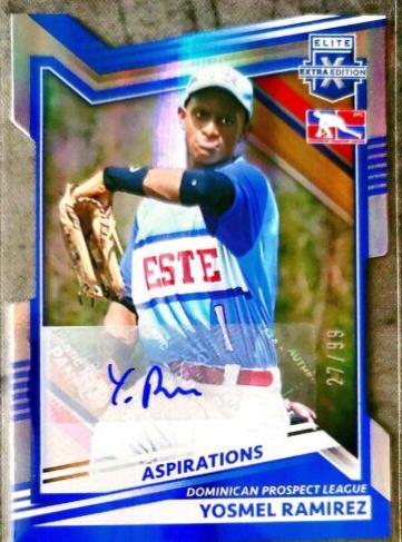 Yosmel Ramirez [Aspirations Die Cut Signature] #182