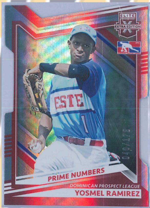 Yosmel Ramirez [Prime Numbers C Die Cut] #182