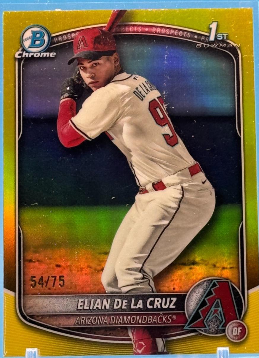 Elian De La Cruz [Yellow Mega Refractor] #BCP-249