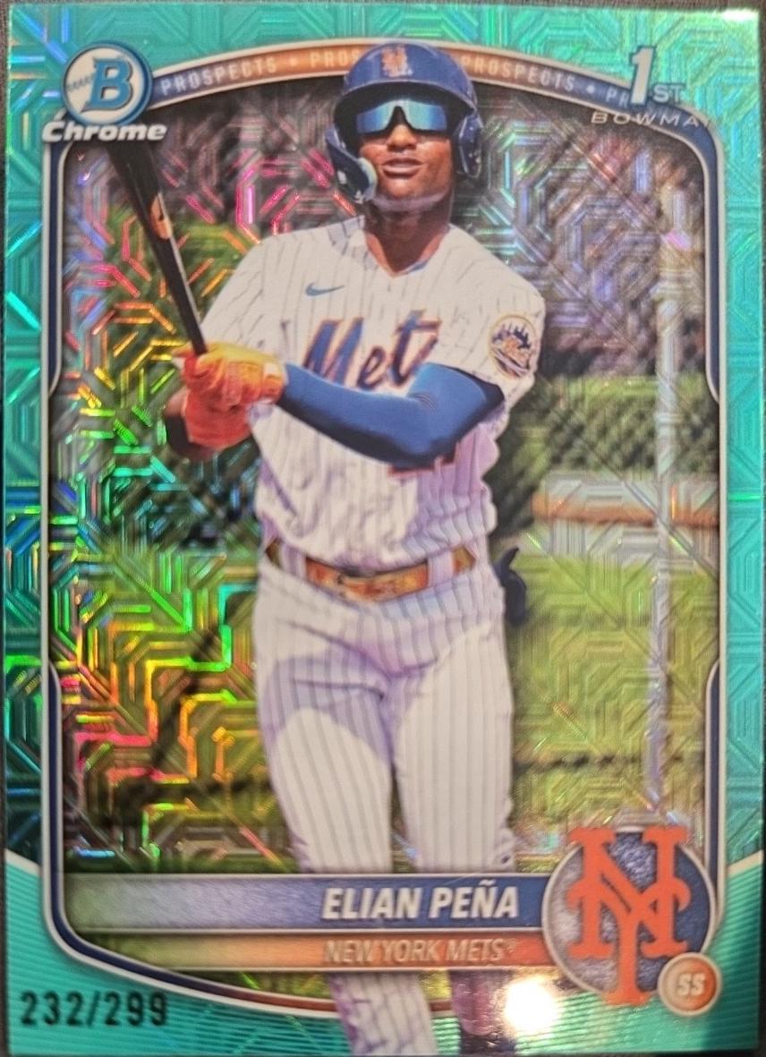 Elian Pena [Aqua Mega Refractor] #BCP-155