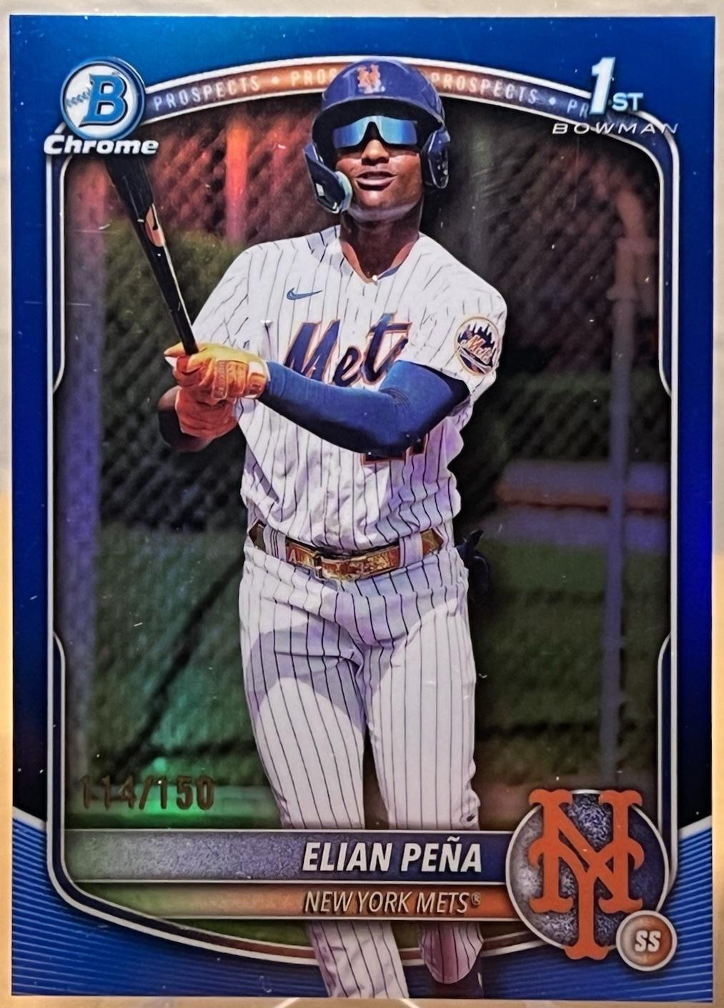 Elian Pena [Blue Mega Refractor] #BCP-155
