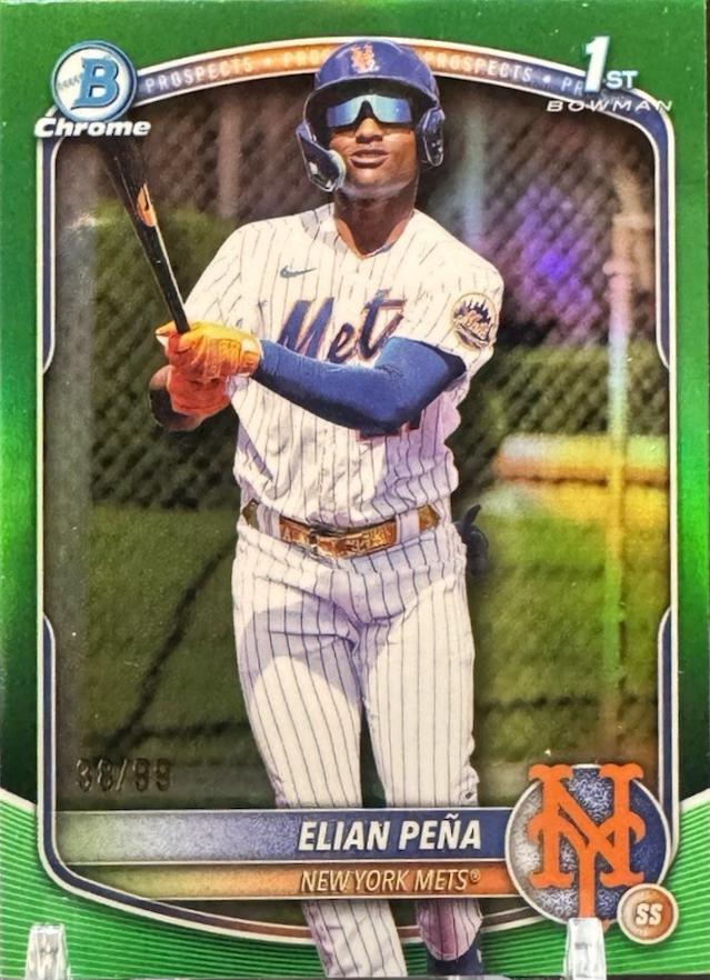 Elian Pena [Green Mega Refractor] #BCP-155