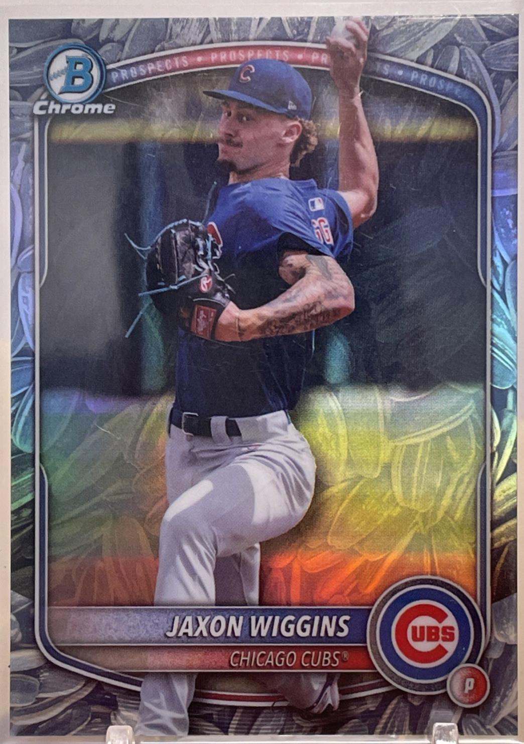 Jaxon Wiggins [Sunflower Seeds Refractor] #BDC-173