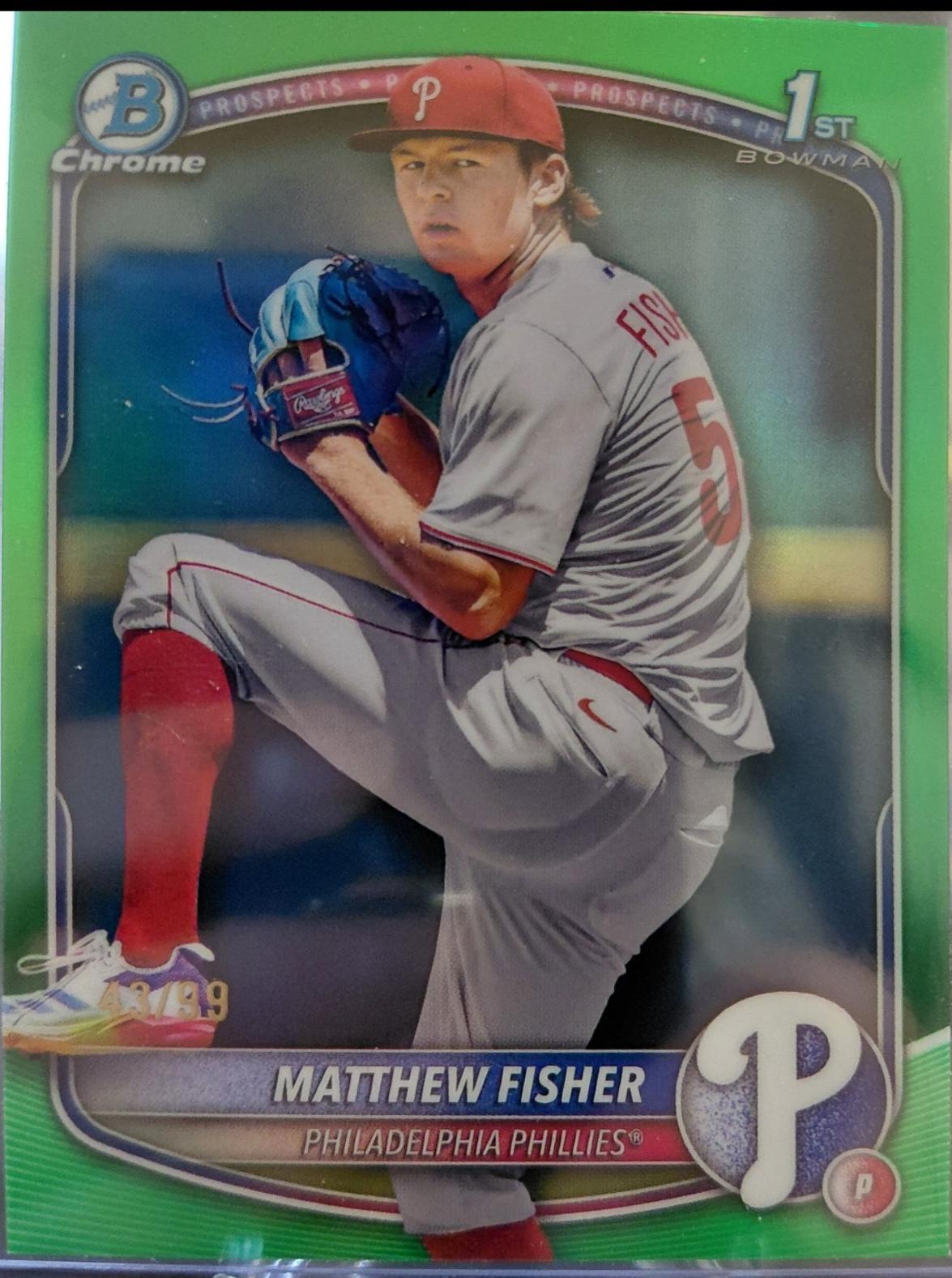 Matthew Fisher [Green Refractor] #BDC-106
