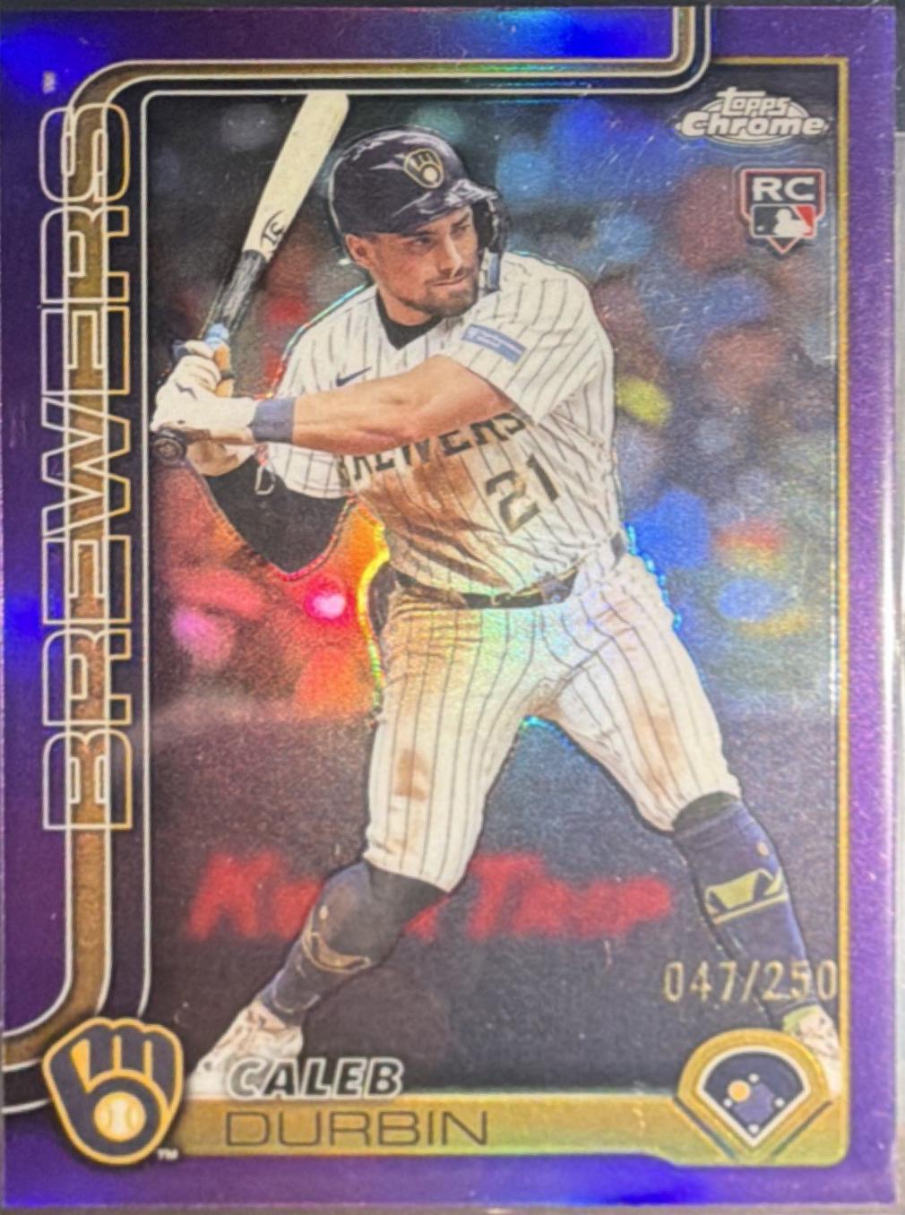 Caleb Durbin [Purple Refractor] #USC82