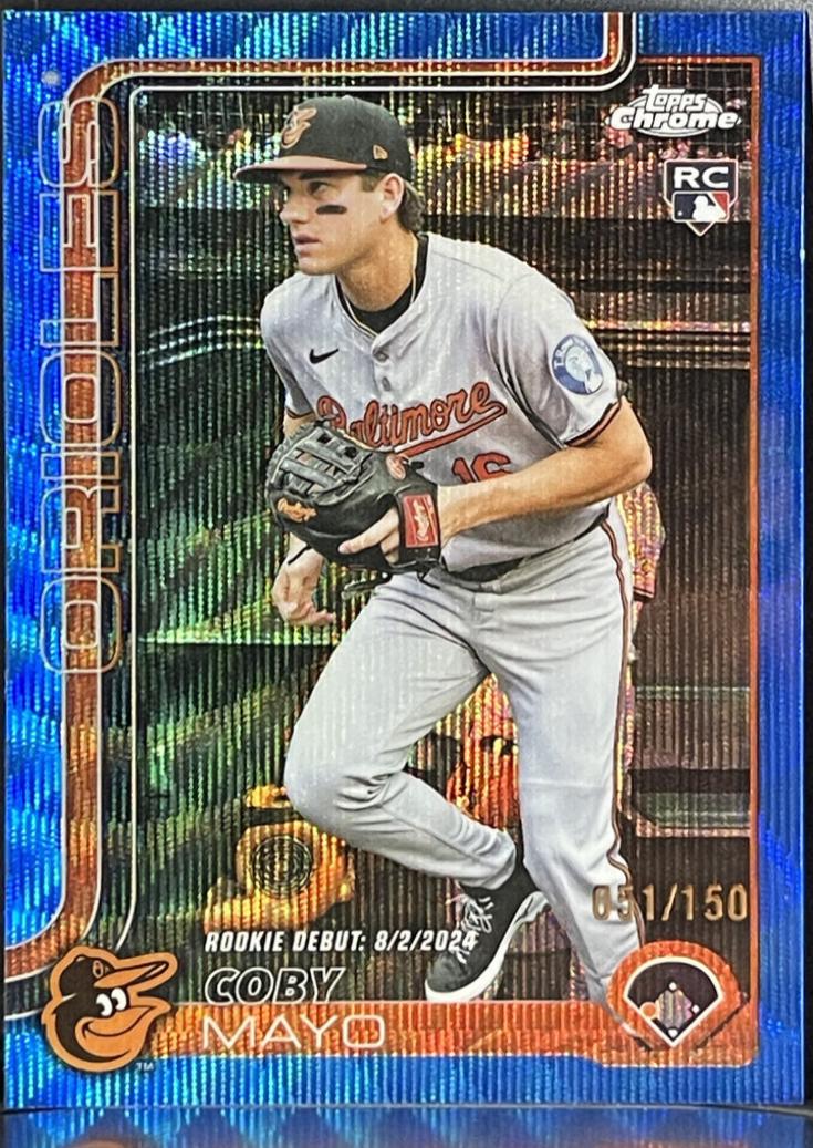 Coby Mayo [Blue Wave Refractor] #USC94