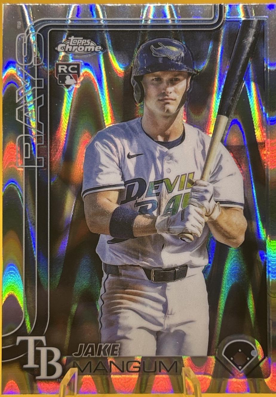 Jake Mangum [Orange Lava Refractor] #USC176