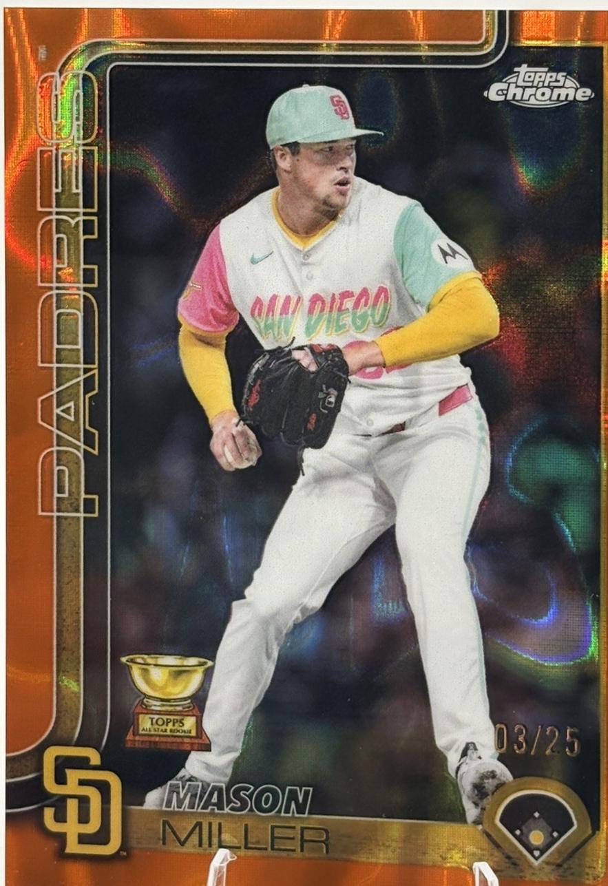 Mason Miller [Orange Lava Refractor] #USC195