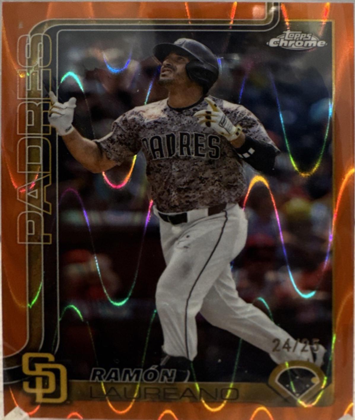 Ramon Laureano [Orange Wave Refractor] #USC144